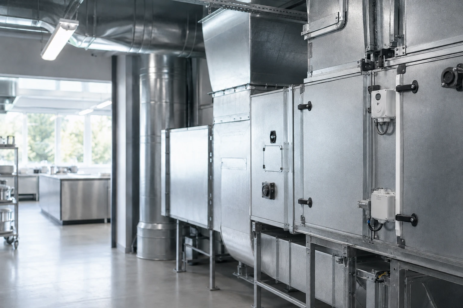 Installation professionnelle de ventilation et de traitement de l’air